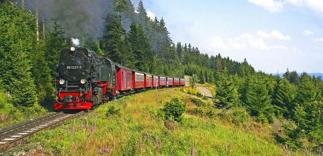 Dampflok, Harzbahn