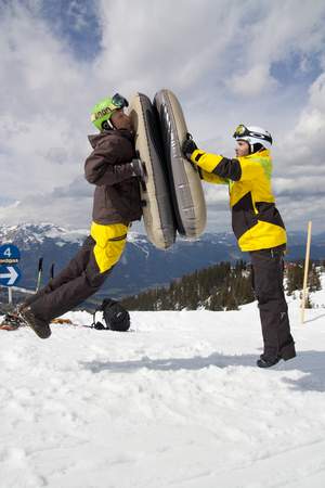 Airboarding Event in Bayern/Lenggries