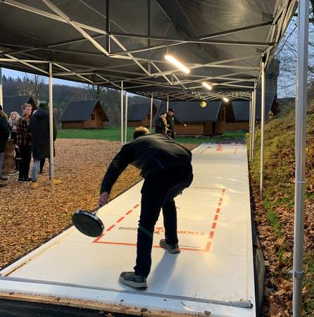 Eisstockschießen Eisstockschießen
