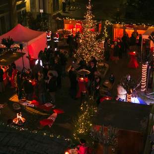 mobiler Weihnachtsmarkt Weihnachtsfeier