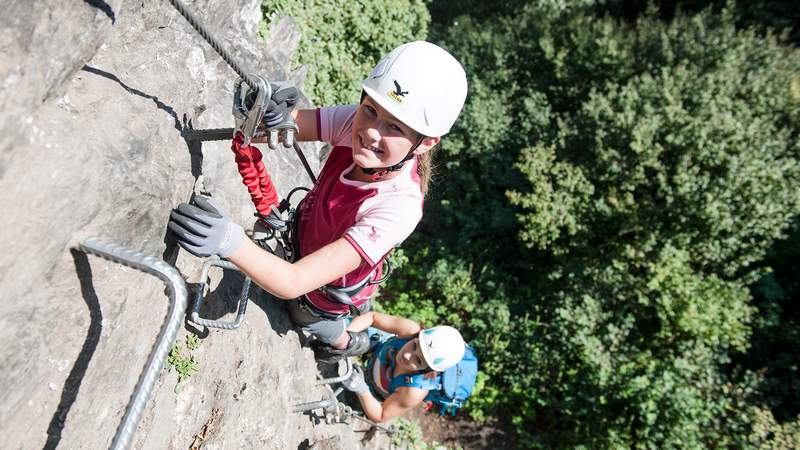 Geführte Klettersteigtour im Zillertal