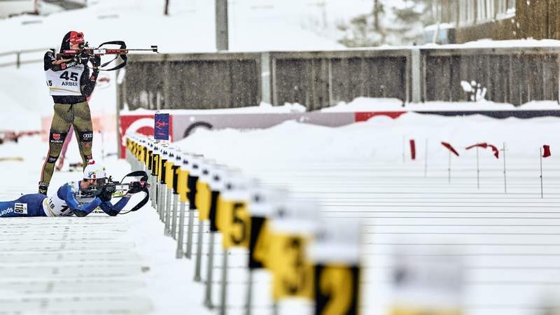 Biathlon als Firmenevent