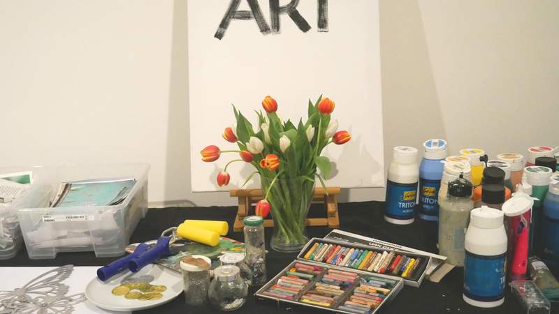 Spaß & Kreativität beim Kunst Workshop!