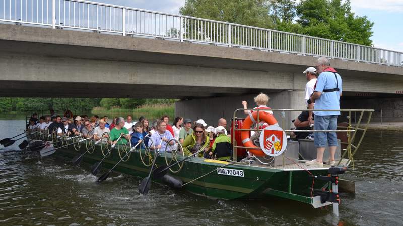 Galeerenfahrt im Fränkischen Seenland