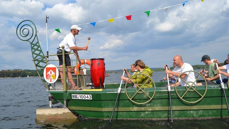 Galeerenfahrt im Fränkischen Seenland
