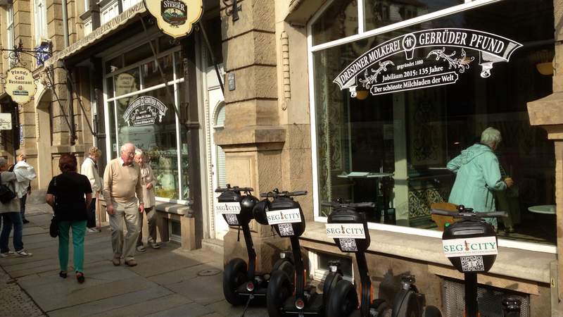 Segway-Elbe-Tour Dresden