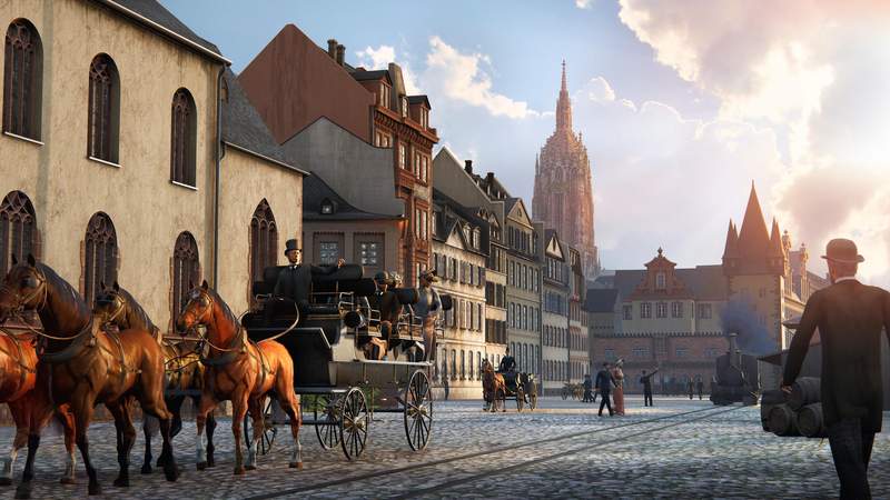 Eine Zeitreise ins alte Frankfurt