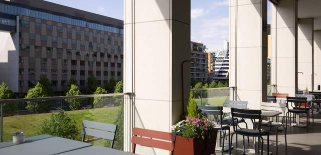 Terrasse Scandic Berlin Potsdamer Platz