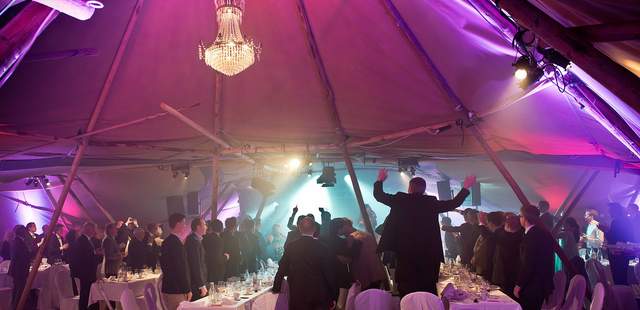 Weihnachtsfeier | KickOff-Event im Eventtipi