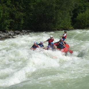 Isar-Rafting mit Transfer vor Ort, Bad Tölz