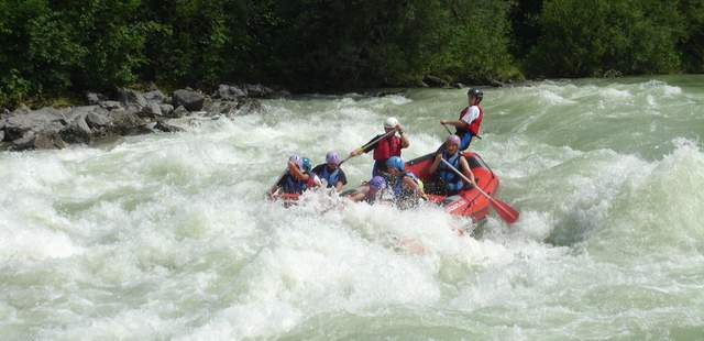 Isar-Rafting mit Transfer vor Ort, Bad Tölz