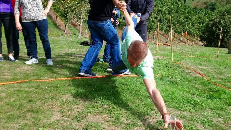 Kraichgauer Winzer-Challenge im Weinberg