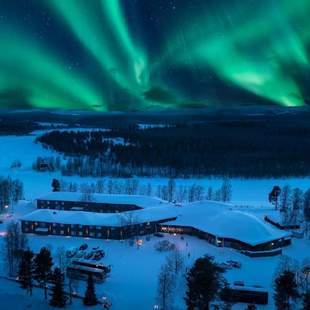 Winterzauber in Finnisch Lappland