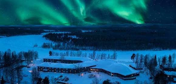 Winterzauber in Finnisch Lappland