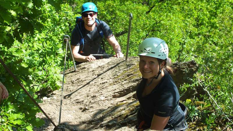 Abenteuer Klettersteig Boppard