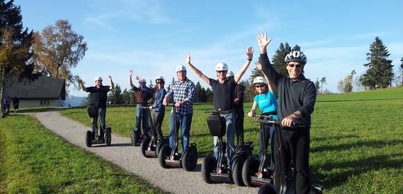 herrliche Panorama-Tour mit dem Segway