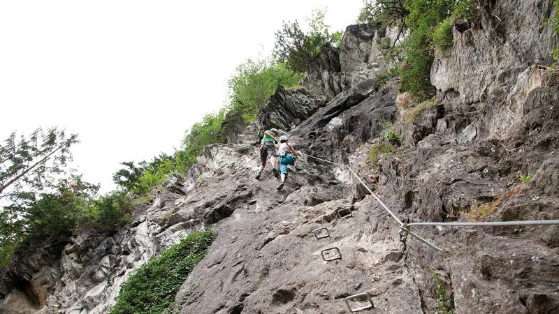 Geführte Klettersteigtour im Zillertal
