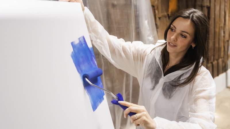 Action Painting, Teamevent, Kunst