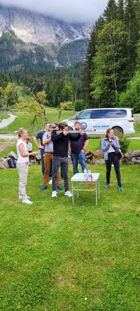 Teamevent in den Bergen