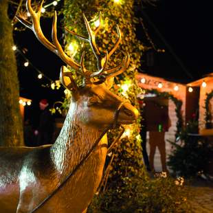 Weihnachtsmarkt Rentier
