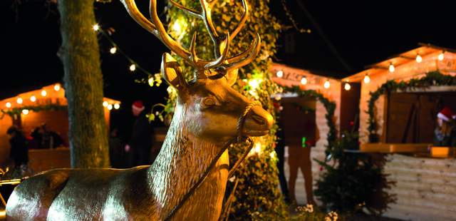 Weihnachtsmarkt Rentier
