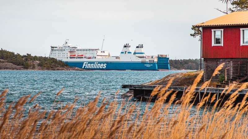 Deck 11 auf den Finnlines-Fähren
