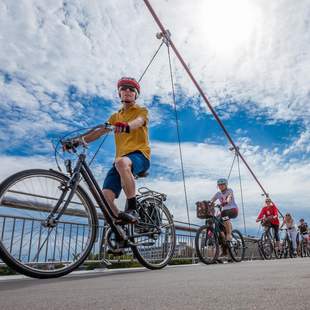 2,5h Stadtführung in Frankfurt mit Rad/E-Bike