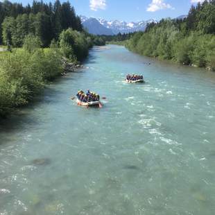 Kanu Raft Event – Floating River im Allgäu