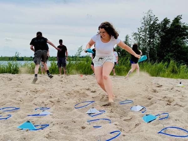 Beach-Teamchallenge am WakeBeach
