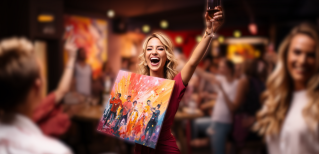 3h Paint Event - Malkurse mit deinem Team