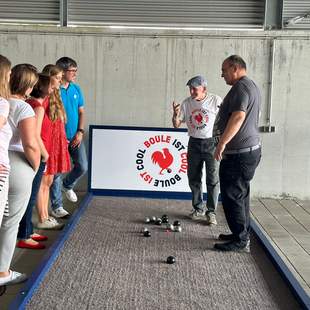 PopUp Boulebahnen für Ihr Teamevent