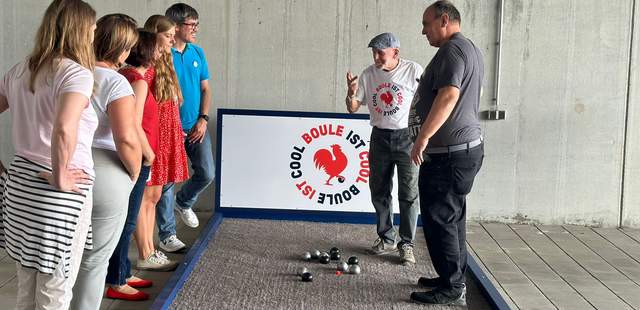 PopUp Boulebahnen für Ihr Teamevent