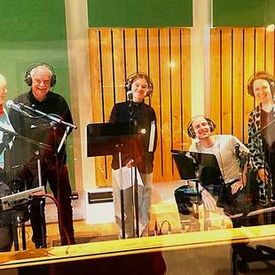 Aufnahme-Session im Tonstudio