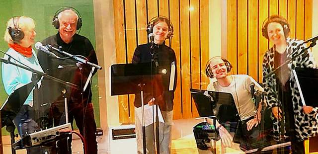 Aufnahme-Session im Tonstudio