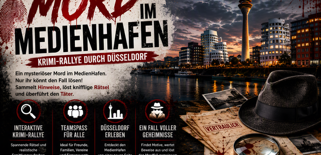 Mord im MedienHafen Krimi Tour: Mord im MedienHafen