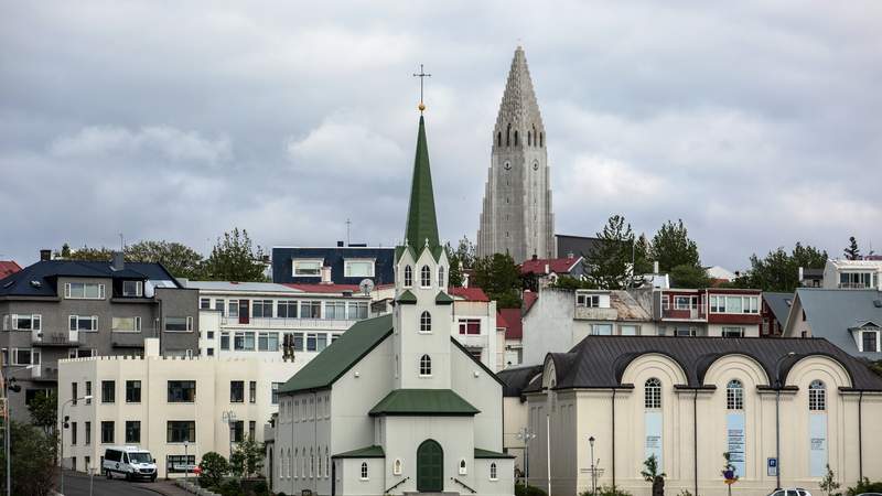Reykjavik Stadtansicht