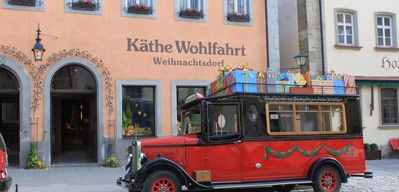 Weihnachtsmarkt in Rothenburg ob der Tauber