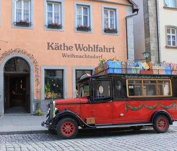 Weihnachtsmarkt in Rothenburg ob der Tauber