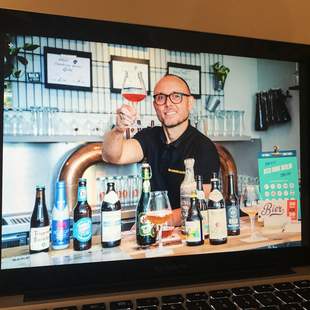 Biersommelier Karsten Morschett kommt zu euch nach Hause