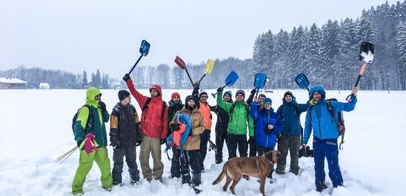 LVS Suche:Lawinen Sicherheitstraining im Team