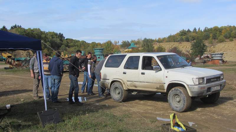 Offroad Teambesprechung