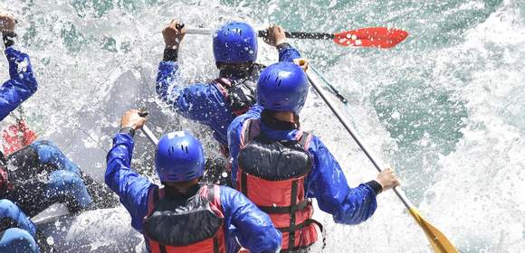 Action Rafting Tour Saalach Bayern