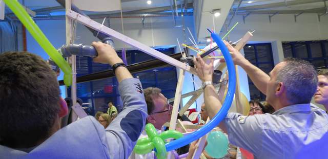 Kreativprojekt „Maschinenbau“ - Kugelbahn