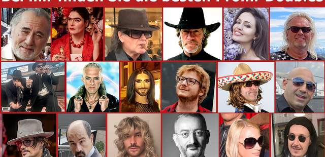 Film- und Promi-Doubles Film- und Promi-Doubles