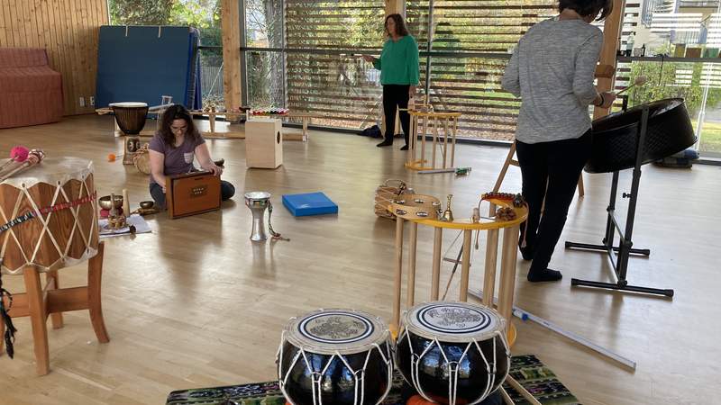 Team - Kommunikation mit Percussion