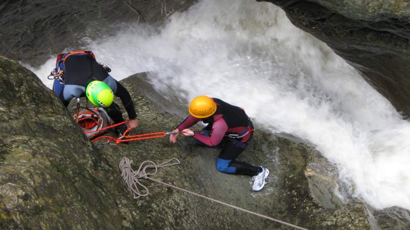 Canyoningtour für Einsteiger