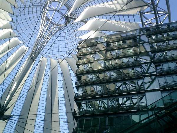 Berlin, Sony Center, Potsdamer Platz