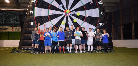 Fußball Dart (XXXL-Dartscheibe 6 x 6 Meter)