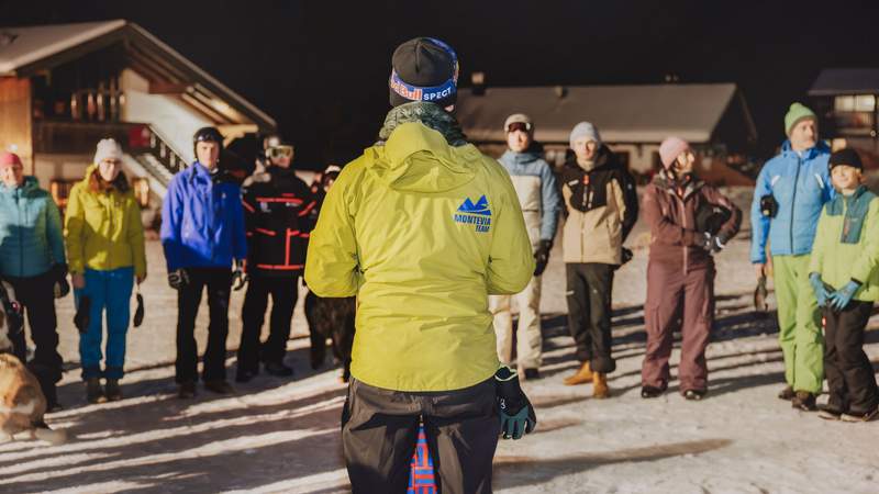 Rodel Event für Teams mit Flutlicht