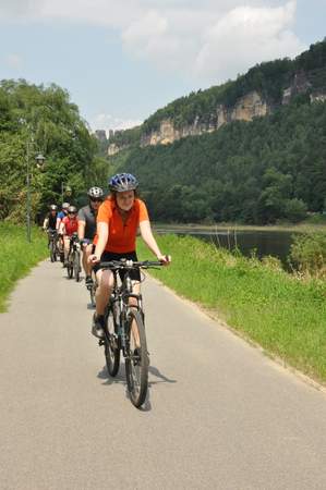 Fahrrad, Rad, Radtour, Elberadweg